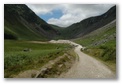 A mining village in Glendalough valley in Wicklow mountains, click here..